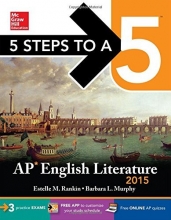 Cover art for 5 Steps to a 5 AP English Literature, 2015 Edition (5 Steps to a 5 on the Advanced Placement Examinations Series)
