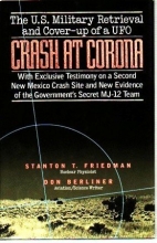 Cover art for Crash at Corona: US Military Retrieval and Cover-up of a UFO