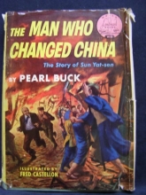 Cover art for The Man Who Changed China, Landmark Book #w-9