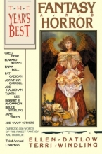 Cover art for The Year's Best Fantasy and Horror: Third Annual Collection