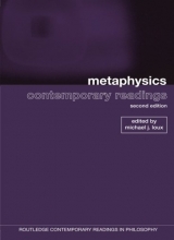 Cover art for Metaphysics: Contemporary Readings: 2nd Edition (Routledge Contemporary Readings in Philosophy)