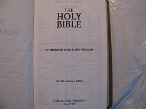 Cover art for Holy Bible, Authorized King James Version, UltraThin Reference Edition
