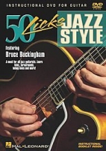 Cover art for 50 Licks Jazz Style  DVD