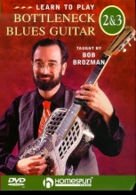 Cover art for Learn To Play Bottleneck Blues Guitar #2 & #3 DVD's