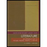 Cover art for Literature: An Introduction to Fiction, Poetry, Drama, and Writing (Compact Interactive Edition)