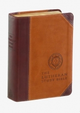 Cover art for Holy Bible: Lutheran Study Bible, Brown, Compact Duotone
