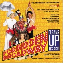 Cover art for Forbidden Broadway Cleans Up Its Act!: The Unoriginal Cast Recording, Volume 5 (1998 New York Cast)