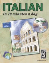 Cover art for ITALIAN in 10 minutes a day with CD-ROM