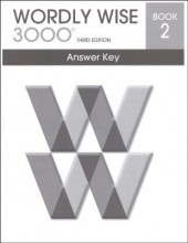Cover art for Wordly Wise 3000 Book 2 Answer Key 3rd Edition