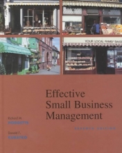 Cover art for Effective Small Business Management (7th Edition)