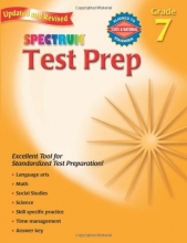 Cover art for Spectrum Test Prep, Grade 7