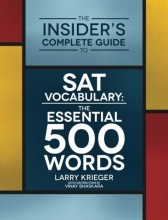 Cover art for The Insider's Complete Guide to SAT Vocabulary: The Essential 500 Words