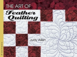 Cover art for The Art of Feather Quilting: Golden Threads Series