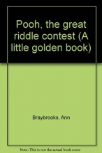 Cover art for Pooh, the great riddle contest (A little golden book)