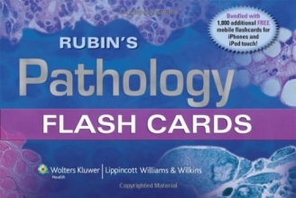 Cover art for Rubin's Pathology Flash Cards