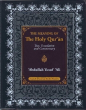 Cover art for The Meaning of the Holy Qur'an - Text, Translation and Commentary in Modern English