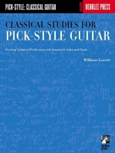 Cover art for Classical Studies for Pick-Style Guitar - Volume 1: Develop Technical Proficiency with Innovative Solos and Duets