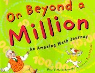 Cover art for On beyond a million: An amazing math journey
