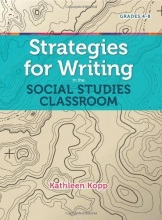 Cover art for Strategies for Writing in the Social Studies Classroom (Maupin House)