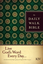 Cover art for The Daily Walk Bible KJV