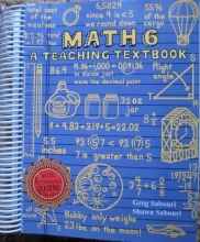 Cover art for Math 6 A Teaching Textbook