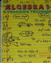 Cover art for Algebra 1: A Teaching Textbook