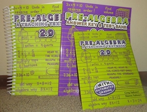 Cover art for Pre-Algebra: A Teaching Textbook 2.0