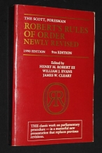 Cover art for The Scott, Foresman Robert's Rules of Order: Newly Revised