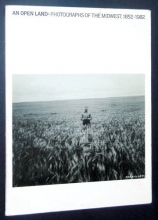 Cover art for An Open land: Photographs of the Midwest, 1852-1982