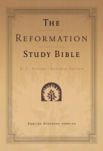 Cover art for The Reformation Study Bible: English Standard Version Black Leather 2nd Ed w/Maps