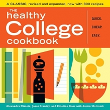 Cover art for The Healthy College Cookbook