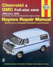Cover art for Chevrolet Vans  '68'96 (Haynes Repair Manuals)