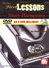 Cover art for Mel Bay First Lessons Blues Harmonica