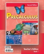 Cover art for Precalculus for Christian Schools Teacher Edition Set (Book 1 & Book 2)