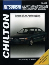 Cover art for Mitsubishi Galant, Mirage, and Diamante, 1990-00 (Haynes Repair Manuals)