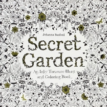 Cover art for Secret Garden: An Inky Treasure Hunt and Coloring Book