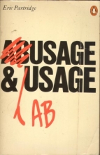 Cover art for Usage and Abusage