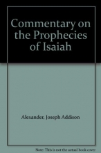 Cover art for Commentary on the Prophecies of Isaiah