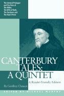 Cover art for Canterbury Tales: A Quintet - A Reader-Friendly Edition