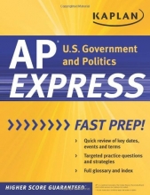 Cover art for Kaplan AP U.S. Government & Politics Express (Kaplan Test Prep)
