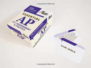 Cover art for Essential AP U.S. Government & Politics (flashcards) (College Test Preparation)