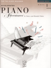 Cover art for Accelerated Piano Adventures: Lesson Book Level 1
