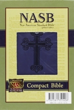 Cover art for NASB Compact Bible, Blue Cross, LT