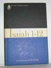 Cover art for Isaiah 1-12: A Commentary