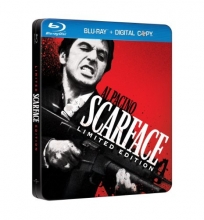 Cover art for Scarface Limited Edition Steelbook  (Blu-ray + Digital Copy)