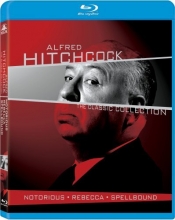 Cover art for Alfred Hitchcock: The Classic Collection Notorious / Rebecca / Spellbound [Blu-ray]