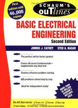 Cover art for Schaum's Outline of Basic Electrical Engineering