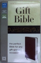 Cover art for Holy Bible NIV (Gift Bible, Chocolate, Italian Duo-Tone)