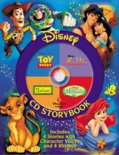 Cover art for Disney CD The Lion King, the Little Mermaid, Toy Story, Aladdin: Disney Cd Storybook (4-in-1 Disney Audio CD Storybooks)