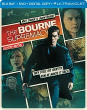 Cover art for The Bourne Supremacy  (Blu-ray + DVD + DIGITAL with UltraViolet)